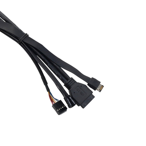 シャーシUSBフロントパネルケーブルデュアルUSB3.0 USB3.1PCB回路基板オーディオI/Oボードコンピューター用入出力エクステンダーワイヤー - Product Image 3