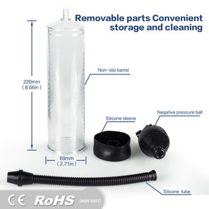 Vakuum-Penisvergrößerer für Männer Hilft bei Erektionsstörungen, Macht den Penis Größer, Länger und Dicker; Dildo-Pumpe Unterstützt die Erektion - Product Image 2
