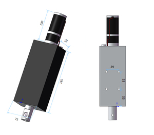 Hltnc Jykb-100-Dc24v火焰等离子切割机割炬高度控制器1800毫米/分钟 + 小保险杠数控1800毫米/分钟 + 小电机 - Product Image 2