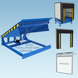 Langlebige hydraulische Ladedock richt maschine | Teleskop design für das Entladen von Einzelhandels-und Container fahrzeugen - Product Image 2