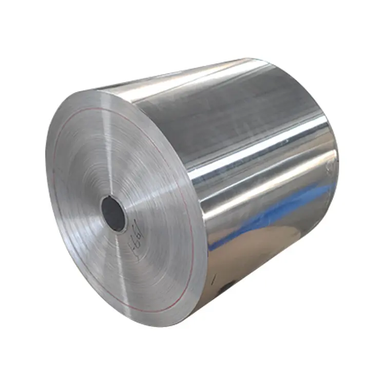 Les fabricants fournissent du papier d'aluminium pour la cuisine de qualité alimentaire 8011 papier d'aluminium 10 16 18 20 microns bobine de papier d'aluminium