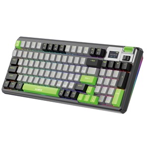 ESGAMING Wholesale 96% TFT <strong>LCD</strong> PC Esports Gaming <strong>Keyboard</strong> 3 Mode External 2.4GHz RGB Wireless <strong>Keyboard</strong> for Gamer <strong>Computer</strong> Laptop - Product Image 1