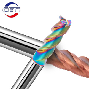 Fabrika toptan kare uçlu freze kesici için alüminyum freze kesicisi CNC katı karbür End Mill 16mm - Product Image 4