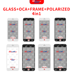 กระจก4ใน1 + กรอบ + OCA + โพลาไรเซอร์พร้อมตาข่ายหูสำหรับ iPhone 6 6S 7 7 plus 8 - Product Image 6