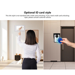 Listo para enviar 26,99 USD por juego 4 cables con cable Video puerta teléfono sistema de intercomunicación timbre con cámara para uso doméstico - Product Image 5