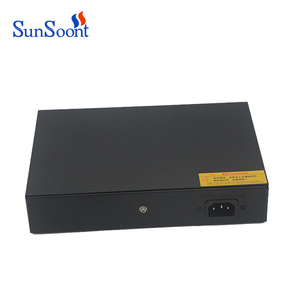 Solución de red empresarial de 24V, 8 y 10 puertos, 100Mbps, 250m de larga distancia, interruptor PoE de concentrador de energía integrado de 120W - Product Image 3