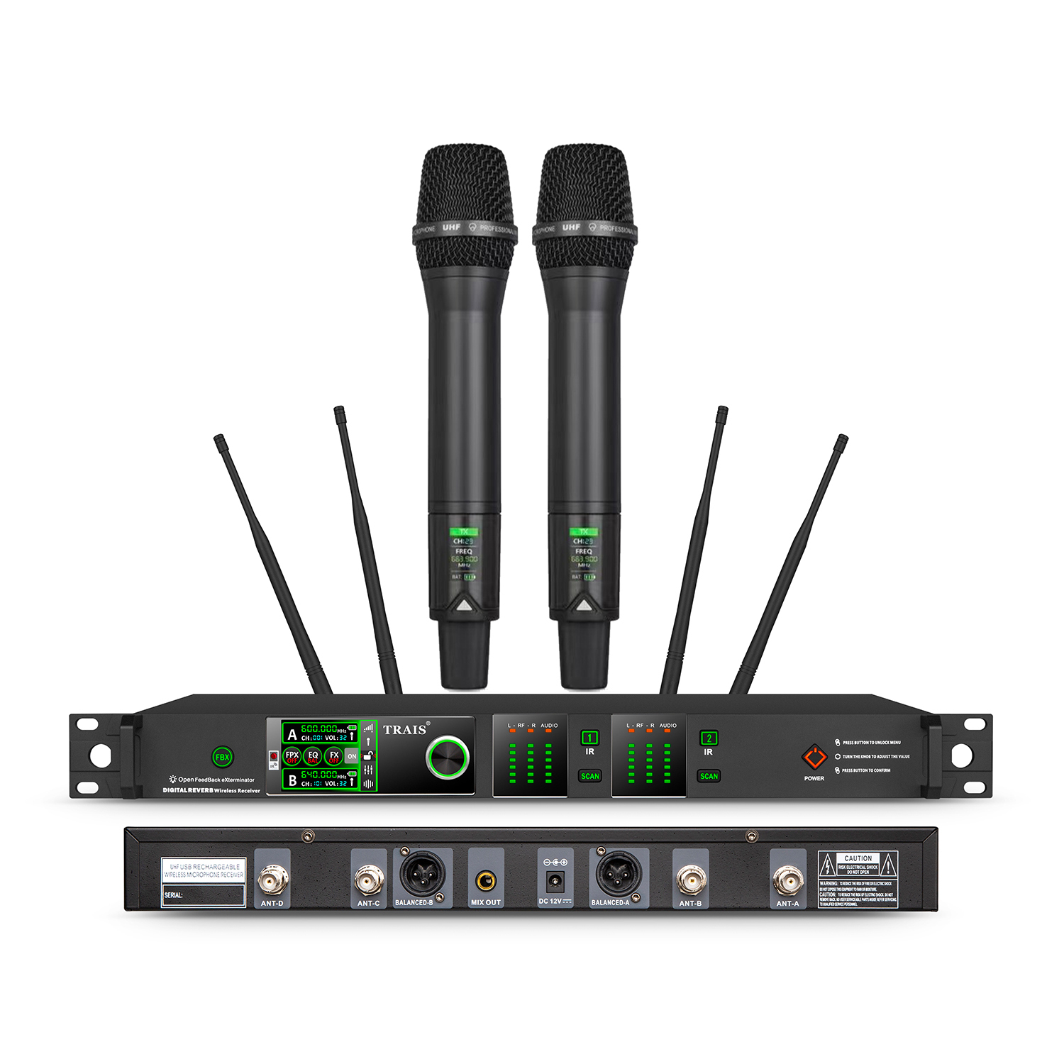 Black Handheld MIC 2