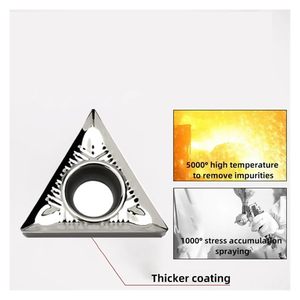 TCGT16T304-AK H01 Torno CNC Ferramentas Personalizado OEM Tungsten Carbide Turning Ferramentas de Corte para Liga De Alumínio De Cobre