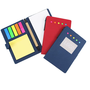 Biểu Tượng Tùy Chỉnh Tự Dính Kraft Giấy Máy Tính Xách Tay Bút Chú Ý Ghi Chú Memo Pads Với Chủ Bút Memopads Sinh Thái Thân Thiện Với Máy Tính Xách Tay - Product Image 1