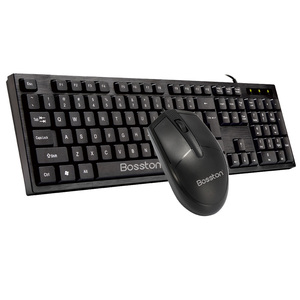 Factory Wholesale Wired <strong>Mouse</strong> and <strong>Keyboard</strong> Set for Home Office Universal Wired <strong>Keyboard</strong> and <strong>Mouse</strong> Combo - Product Image 1