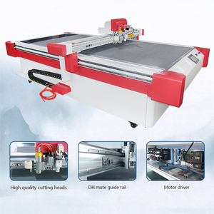 Köpük kumaş deri ambalaj için dayanıklı Flatbed çizim kesici çok yönlü uygulamalar yüksek performanslı kesme makinesi - Product Image 3