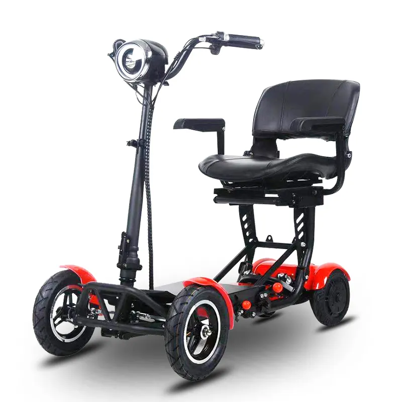 Free Shipping Moped Electric Scooter Car 500W 10AH Off Road Electric Mobility Scooters And Wheelchairs Scooters Electric 4 Wheel