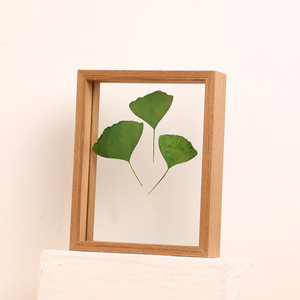 Tự làm thủ công Kit tự nhiên gỗ vuông khung kính cho ép lá hoa thực vật hiển thị khoa học dự án Quà Tặng - Product Image 6