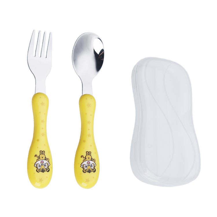 Tigre jaune 2pcs avec boîte