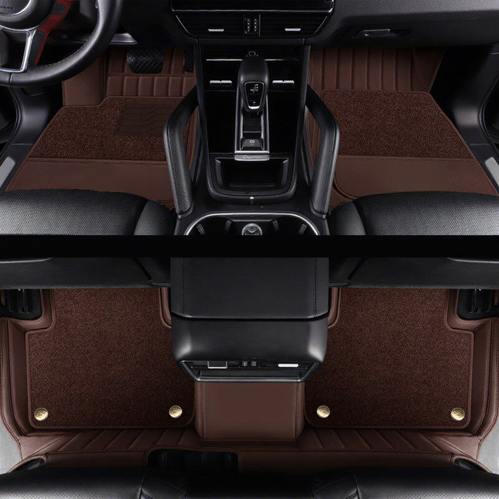 Flagship model-double layer cowhide-coffee color