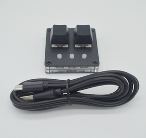 Mechanical <strong>Keyboard</strong> RGB Copy&amp;Paste 2-Key <strong>Keyboard</strong> Mini Gaming <strong>Custom</strong> Programming Keypad - Product Image 6