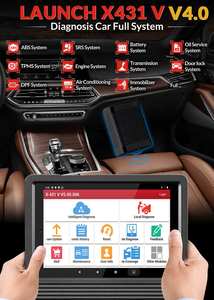 STARTEN X431 V Full System Automotive Diagnostic Tool ECU Code Schlüssel Programm OE-Level 30 + Reset Starten X431 V Plus ECU Scanner