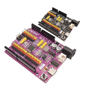 Per UNO R3 originale scheda di sviluppo avanzato modulo microcontrollore Mini con per A-rduino Kit di apprendimento accessori elettronici - Product Image 1