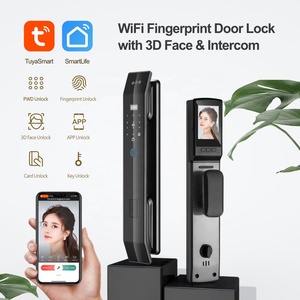 2024 alta qualità Tuya Smart WiFi Fingerprint Lock 3D Face Intercom PST-D14-TY-3D la chiave di casa/scheda/codice/Password App in rete - Product Image 2