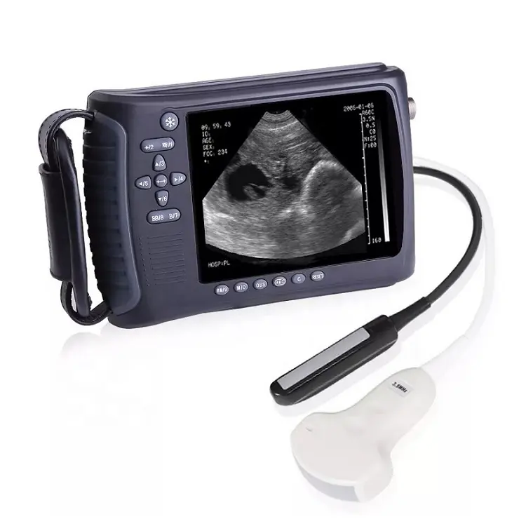Handheld máquina de ultra-sonografia veterinária vet portátil digital ultrasound
