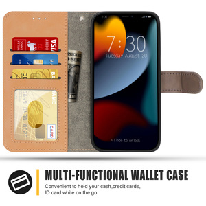 Flip telefon kılıfı factori fiyat iphone için kılıf 13 6.1 inç 2021 ile yüksek kalite