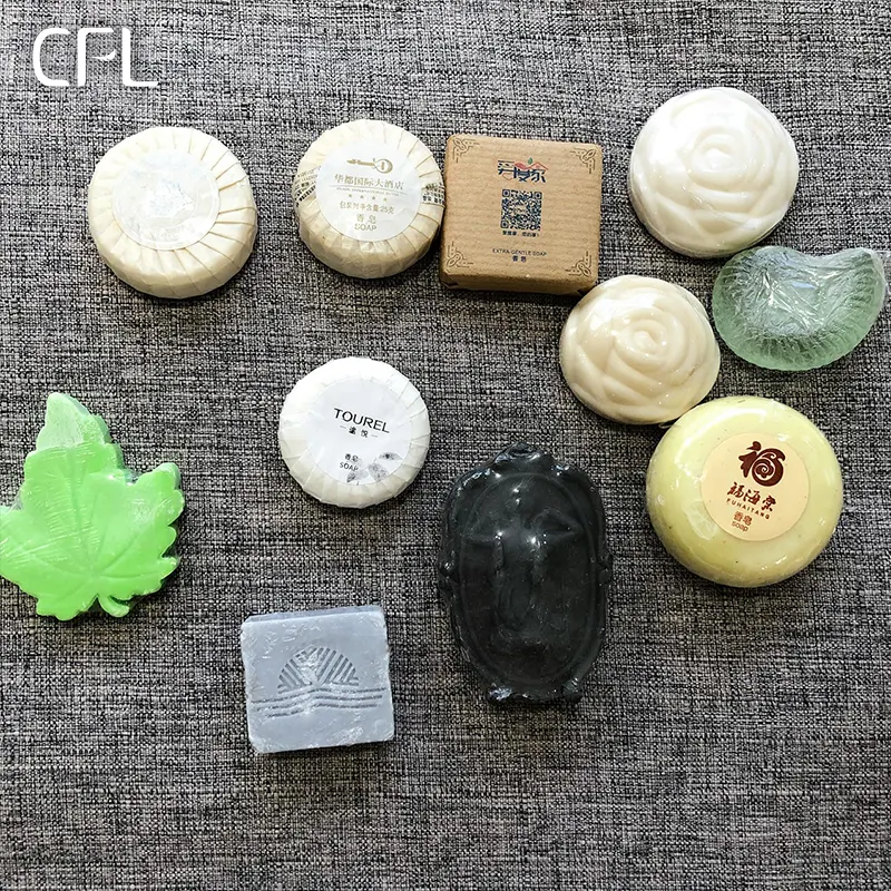 CFL-Kit de accesorios de baño para Hotel, Set de jabón y champú de lujo para Hotel, certificado ISO, fabricante de 5 estrellas