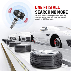 Autel MX-Sensor 315MHz 433MHz 2 in 1 Universal Programmier barer TPMS-Sensor Metall/Gummi OE-Füllstand Reifendruck überwachungs system - Product Image 6