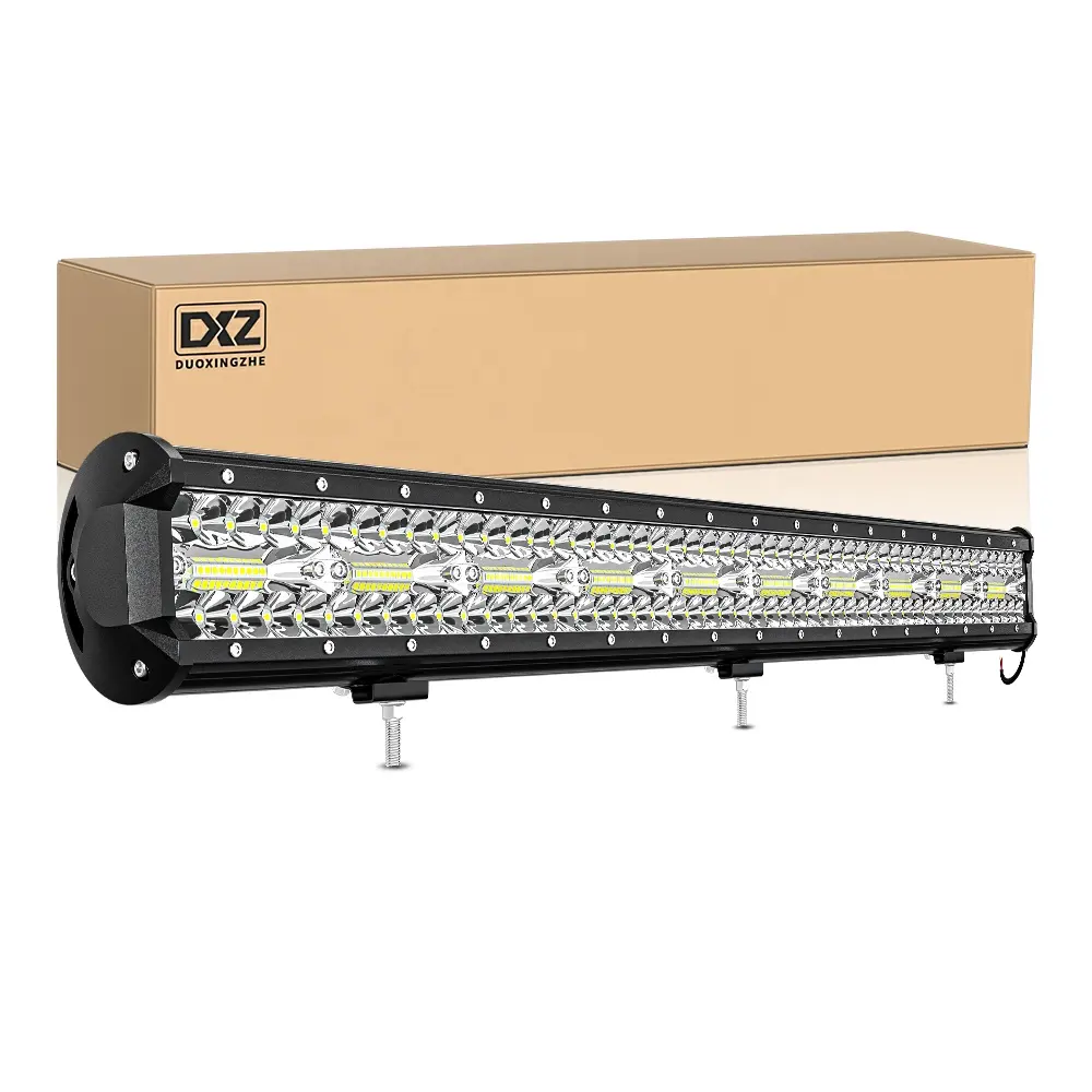 DXZ-Barra de luz LED de montaje todoterreno, de 28 pulgadas faro de trabajo, 12V, 24V, para coche, camión, Suv, 4x4