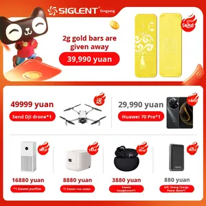 Dingyang ออสซิลโลสโคปแบบดิจิตอลความละเอียดสูง Sds3034/54/104X 4G อัตราการสุ่มตัวอย่างความละเอียด12บิตสำหรับอุปกรณ์ทดสอบ - Product Image 2