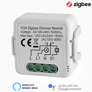 Tuya DIYミニZigbee 2チャンネル調光スイッチライトモジュール音声制御 - Product Image 2