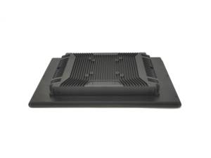 PC de panel de pantalla táctil resistiva de 15,6 pulgadas, instalación integrada en computadora de gabinete, todo en uno con 4 puertos LAN - Product Image 3