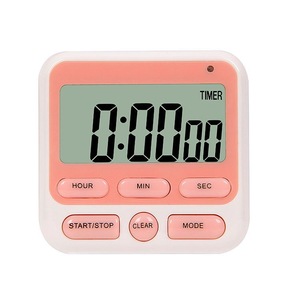 Timer da cucina con schermo digitale ampio Display Timer digitale cottura quadrata conto alla rovescia sveglia orologio cronometro per dormire - Product Image 3