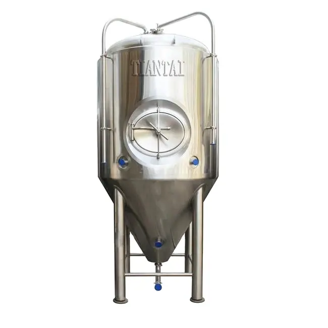 800 Liter Tank Alcohol Fermentatie Tank Brouwerij Apparatuur Roestvrijstalen Conische Fermentor