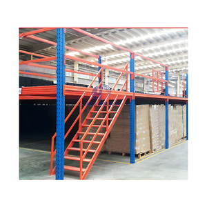 Mehrstufiges Mezzanine-Rack-System Stahl plattform Lager Lagerung Industrielles Mezzanine-Boden regals ystem - Product Image 2