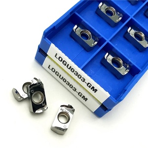 LOGU硬质合金尖端精密工具LOGU0303 LOGU030310数控铣削刀片车刀用于铝木塑料丙烯酸 - Product Image 3