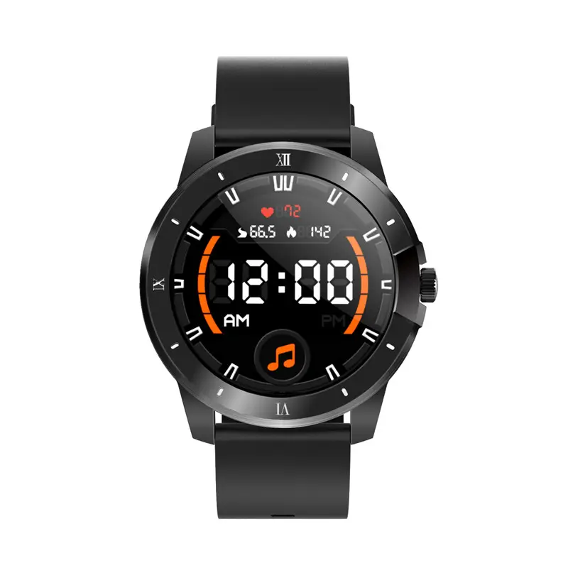 Reloj inteligente MX12 para hombre, dispositivo deportivo resistente al agua IP68, IPS, 1,3 pulgadas, BT, reproductor de música, 256M, almacenamiento USB, llamadas BT