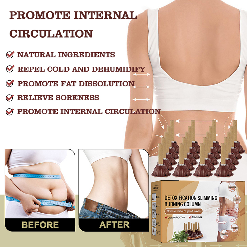 chinese moxa stick extra strong slimming burning column body belly waist weight loss detoxification