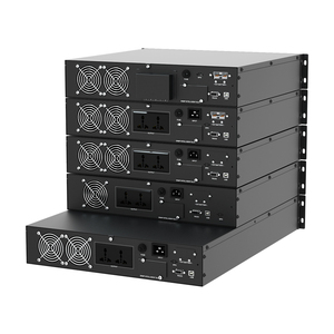 2U, встроенный в стойку ECO UPS, микро-центр обработки данных, с возможностью горячей передачи, 50 Гц, чистая синусоида, 220 В, ЖК-дисплей, компьютерная сеть ROHS - Product Image 4