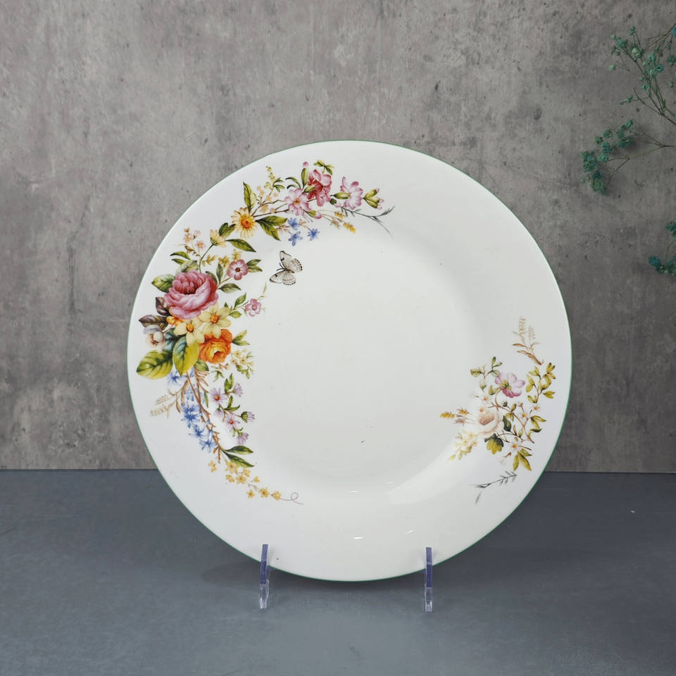 24pcs Tableware Set Opal Glass High Quality Luxury European Style Plate Bowl Soup Plate 3