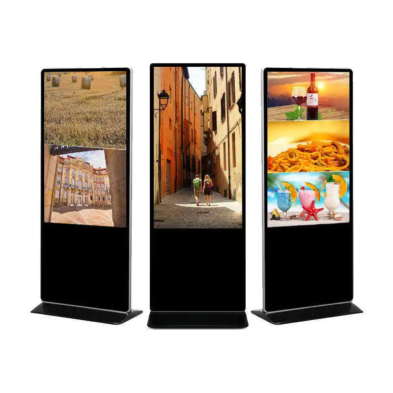 43Inch Multifunctional Digital Signage Player Smart Standing Digital Signage And Displays Custom LCD Advertising Kiosks