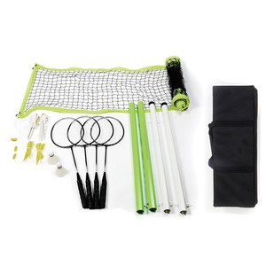 Fabrika özelleştirmek 32x3x8ft PVC kumaş badminton topları ve raketleri ile taşınabilir plaj badminton net set - Product Image 2