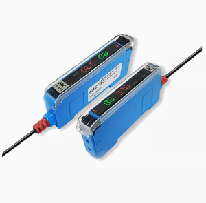 Interruptor fotoeléctrico M6 FF403 Pantalla de dos dígitos NPN Sensor de conteo de reflexión difusa de fibra óptica digital - Product Image 1
