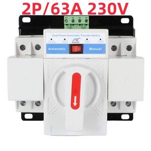 ATS自動転送スイッチMCBタイプデュアルパワーAC切り替えスイッチ110v最大電圧 - Product Image 5