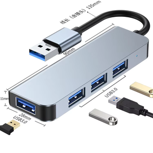 8-in-1 USBマルチポートハブTYPE-Cドック付きTF/PD読み取り3.5mmオーディオインターフェイスUSB 3.5オーディオドックコンピュータ用 - Product Image 6