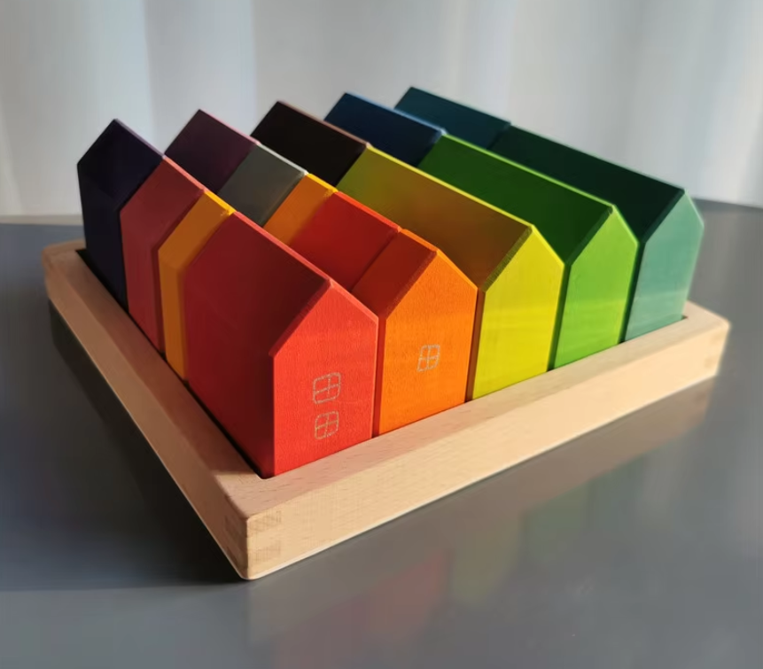 maison arc-en-ciel
