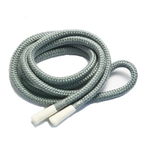 Cordón de poliéster al por mayor/cordón con extremo de inmersión de silicona recubierto, cordón con capucha para bolsos, ropa, zapatos - Product Image 2