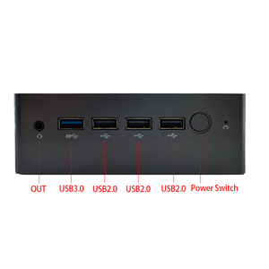 Mini computadora de escritorio Dual LAN con procesador I7 CPU I5 DDR4 RAM HDD Win OS para oficina de negocios Intel Chipset y Dual HD - Product Image 5