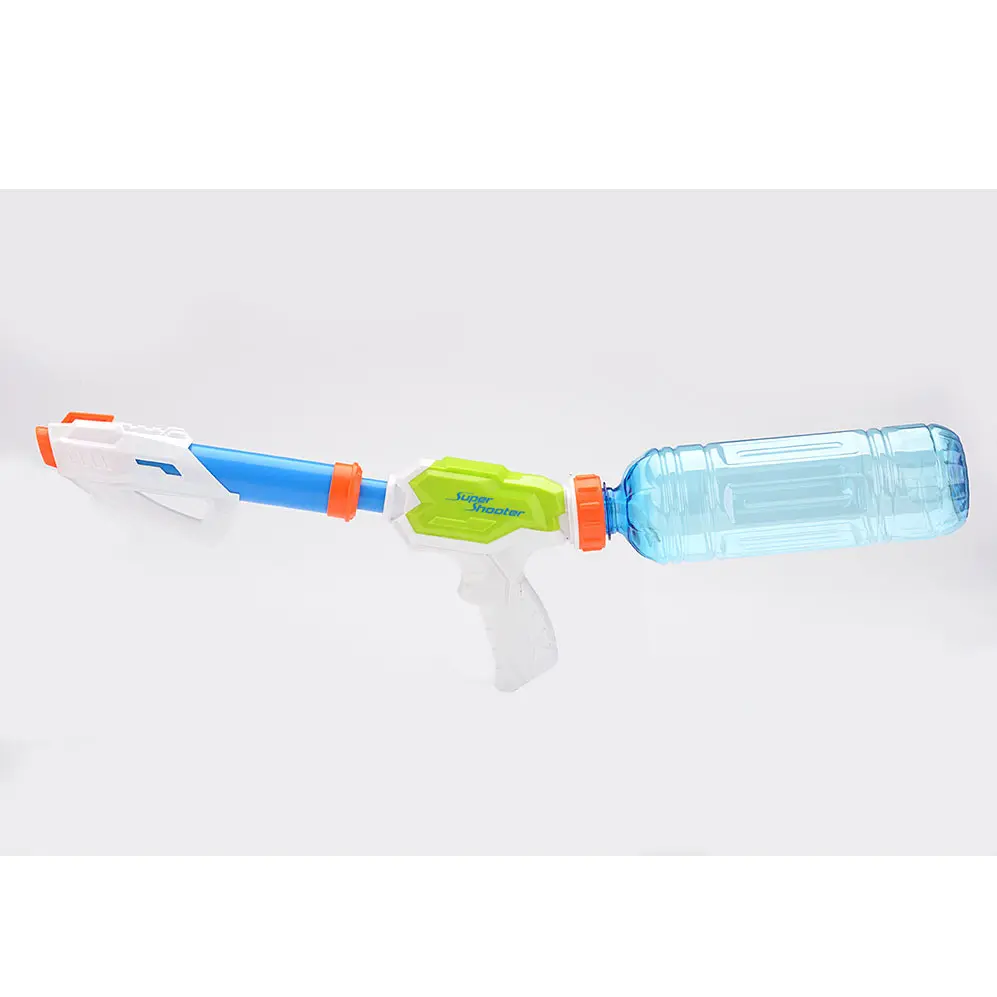 Jouets d'extérieur d'été pistolet à eau avec bouteille pistolet à eau puissant avec bouteille de grande capacité