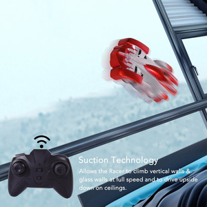 360回転デュアルモードRCスタントカー充電式おもちゃヘッドライト充電器子供用壁掛け機能 - Product Image 6