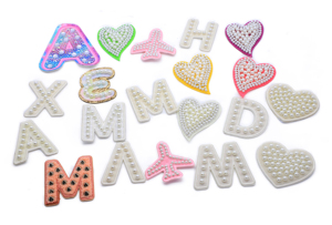 Khăn Thêu Nhiều Màu Logo Thêu Tùy Chỉnh Giá Rẻ Miếng Vá Thêu Chữ Chenille Trang Trí Quần Áo - Product Image 3